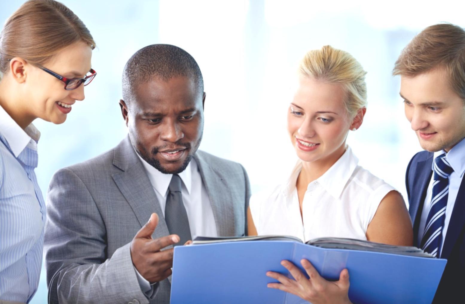 Professional financial training session with industry experts